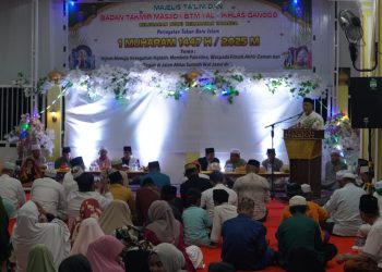 Asisten Pemerintahan da Kesra Hadiri Peringatan Tahun Baru Islam 2025 di Mesjid Al-Ikhlas Ganogo