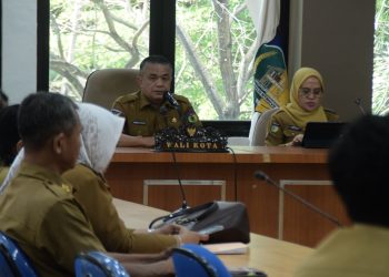 Wali Kota Palu Pimpin Pertemuan Seluruh Lurah dan Camat, Ini Yang Dibahas