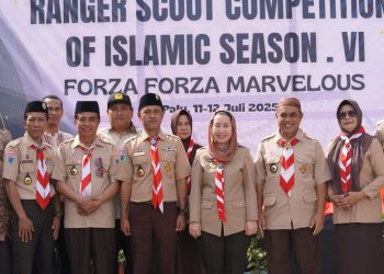 Dibuka Oleh Wawali Imelda, Ranger’s Scout Competition of Islamic Session VI SMP Alkhairaat 1 Palu di Ikuti 12 Sekolah