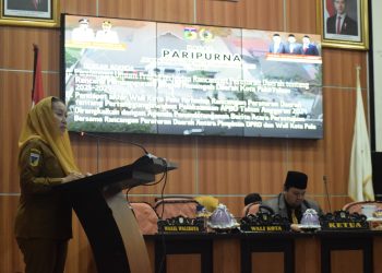 Wawali Imelda Hadiri Rapar Paripurna APBD 2024 dan RPJMD 2025-2029 DPRD Kota Palu : Apresiasi Sinergi Tata Kelolah Pemerintahan Transparan
