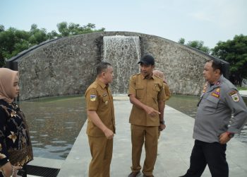 Wali Kota Palu Tinjau Revitalisasi Taman GBK Andi Raga Pettalolo