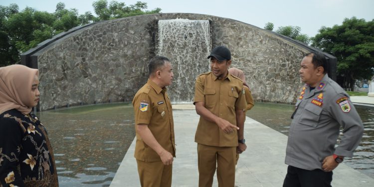 Wali Kota Palu Tinjau Revitalisasi Taman GBK Andi Raga Pettalolo