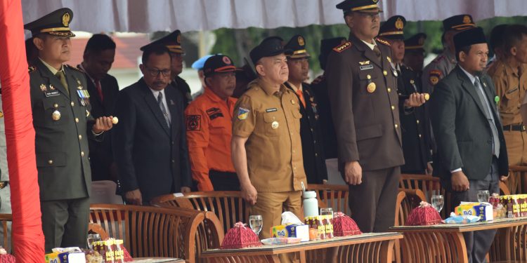 Wali Kota Palu Hadiri Upacara Peringatan Hari Bhayangkara ke-79 tahun 2025