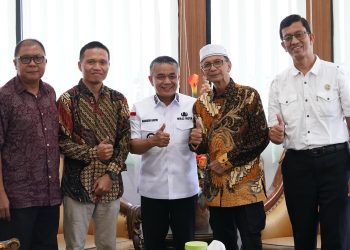 Wali Kota Palu Terima Kunjungan Ketua Umum DPD PCMI Sulteng