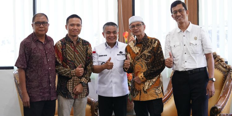 Wali Kota Palu Terima Kunjungan Ketua Umum DPD PCMI Sulteng