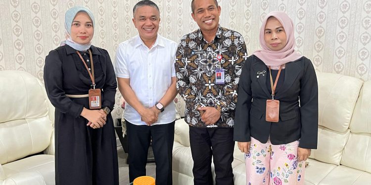 Temui Wali Kota Palu, Balai Bahasa Sulteng Bangun Sinergi Serta Kerjasama Kebahasaan dan Kesastaraan