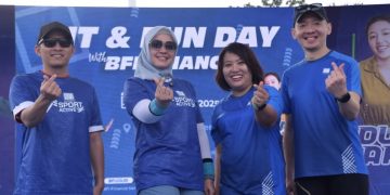 Diah Puspita Hadiri Fit & Fun Day with BFI Finance Palu, Kampanyaken Gaya Hidup Sehat