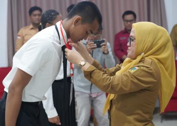 Sekda Irmayanti Secara Resmi Membuka Diklat Paskibraka Kota Palu Tahun 2025
