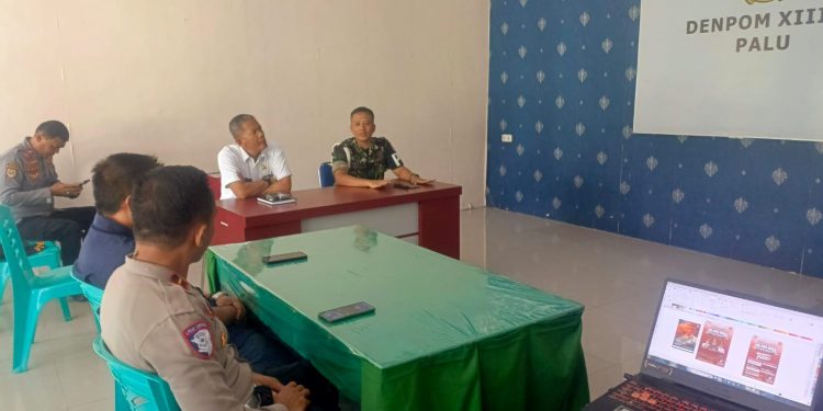 Persiapan Giat Palaka Wira Fest 2025, Komandan Danpom XIII/2 Pimpin Rapat Rekayasa Lalu Lintas