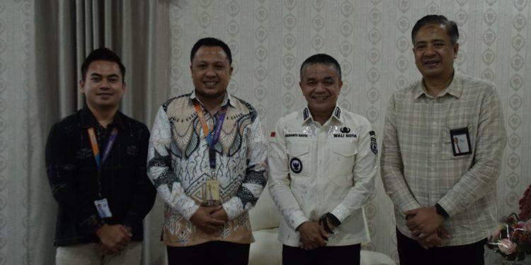 Wali Kota Palu Terima Kunjungan Branch Manager Bank Muamalat Yang Baru