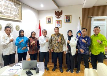 Wali Kota Palu Bersama Rombongan Lakukan Kunjungan Resmi di ITJEN Kemendagri RI