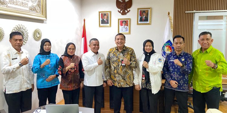 Wali Kota Palu Bersama Rombongan Lakukan Kunjungan Resmi di ITJEN Kemendagri RI