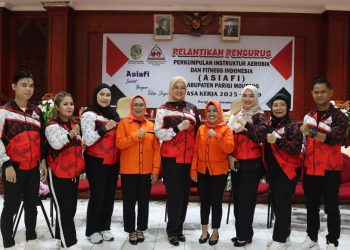 Diah Puspita Resmi Lantik ASIAFI Parigi Moutong