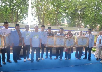 Wawali Imelda Terima Penghargaan Pejabat Publik dan Tokoh Masyarakat Peduli BKPRMI