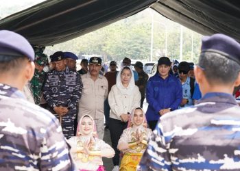 Wakil Wali Kota Palu Sambut Kedatangan Satgas Trisila