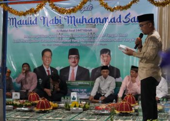 Plt. Asisten II Setda Kota Palu Hadiri Peringatan Maulid Nabi Muhammad SAW 1447 H di Kelurahan Talise Valangguni