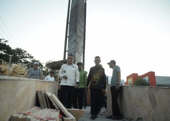 Wali Kota Palu  Tinjau Sejumlah Proyek Revitalisasi di Kecamatan Tatanga