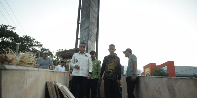 Wali Kota Palu  Tinjau Sejumlah Proyek Revitalisasi di Kecamatan Tatanga