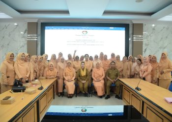 Wawali Imelda Hadiri Sertijab Ketua DWP Kota Palu Periode 2024-2029