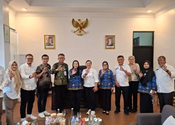 Wawali Imelda Sambut Kunjungan Staf Ahli Kementerian Lingkungan Hidup RI, Ini Yang Dibahas