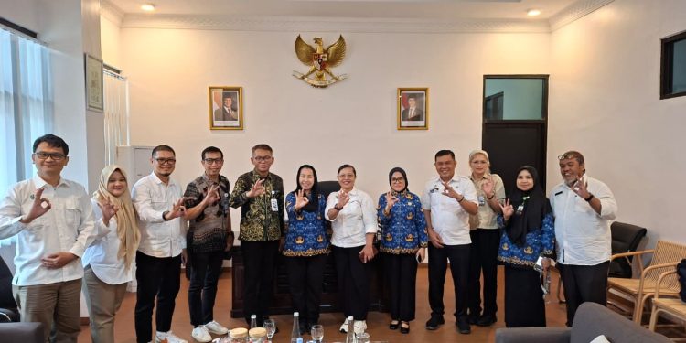 Wawali Imelda Sambut Kunjungan Staf Ahli Kementerian Lingkungan Hidup RI, Ini Yang Dibahas