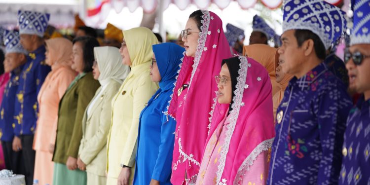 Sekda Irmayanti Hadiri Upacara Peringatan HUT Ke-73 Kabupaten Donggala