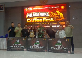 Palaka Wira Coffee Fest 2025 Resmi Ditutup, Aiko Rebut Juara Satu