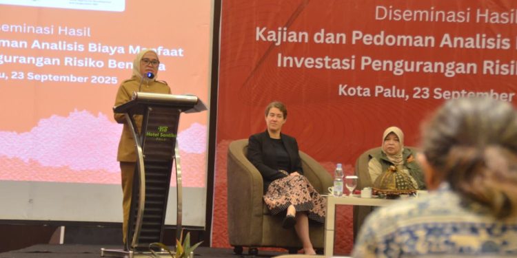 Sekda Irmayanti Membuka Kegiatan Diseminasi Hasil Kajian dan Pedoman Analisis Biaya Manfaat Investasi Pengurangan Risiko Bencana