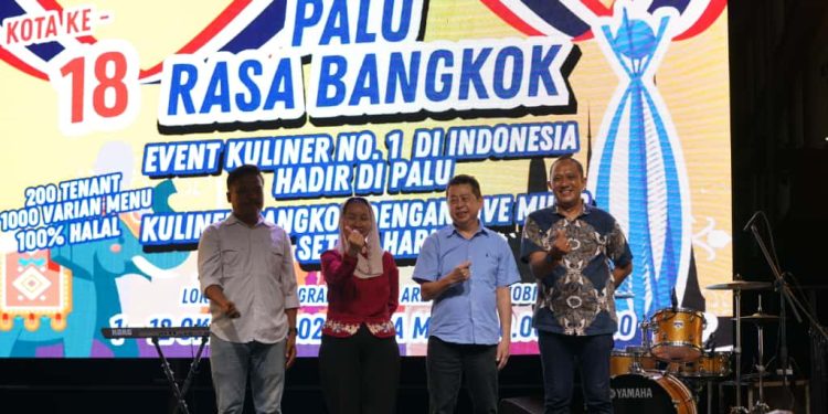 Wawali Imelda Membuka Event Kuliner “Palu Rasa Bangkok”, Hadirkan 200 Tenant