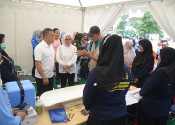 Wali Kota Palu Launching Posyandu Mobile