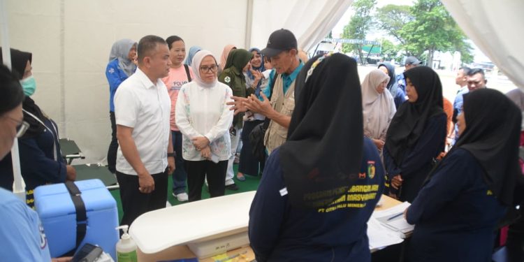 Wali Kota Palu Launching Posyandu Mobile