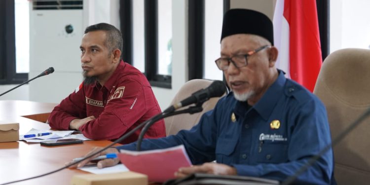 Asisten Pemerintahan dan Kesra Palu Pimpin Rapat Persiapan MTQ XXVIII Tingkat Kota Palu