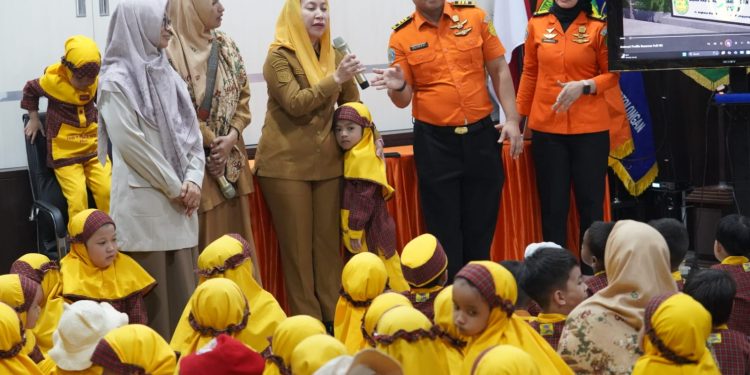 Wawali Imelda Hadiri Kunjungan Belajar di Basarnas Palu