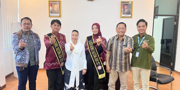 Wawali Imelda Terima Kunjungan Forum Duta GenRe Sulteng