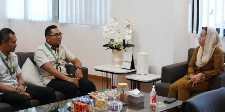 Wawali Imelda Terima Kunjungan PT. Bumi Jasa Utama