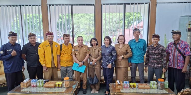 Wali Kota Hadianto Terima Kunjungan LPDG dan PHDI Kota Palu