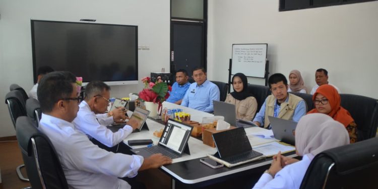 Sekda Kota Palu Lakukan Pertemuan Bersama Tim SPPG BGN, Bahas Monitoring Pelaksanaan Program MBG