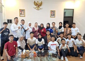 Siap Berlaga di Kejurnas Wali Kota Cup Gorontalo, IPSI Kota Palu Temui Wawali Imelda