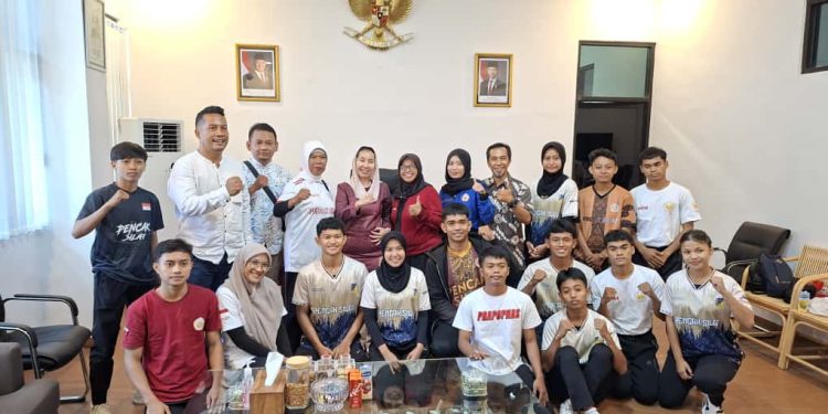 Siap Berlaga di Kejurnas Wali Kota Cup Gorontalo, IPSI Kota Palu Temui Wawali Imelda