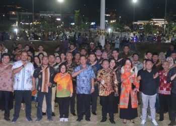 Sekda Kota Palu Hadiri Gala Dinner Temu Akrab Pemkot Bersama Pelaku Usaha dan Stakeholder
