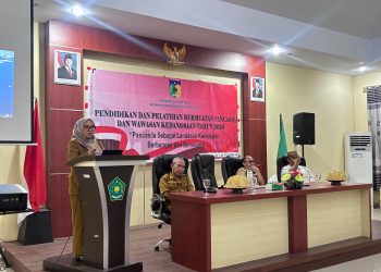 Sekda Kota Palu Buka Kegiatan Pendidikan dan Pelatihan Bermuatan Pancasila dan Wawasan Kebangsaan Tahun 2025