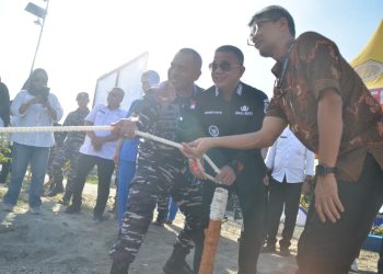 Pemkot, Danlanal Palu dan PT. CPM Luncurkan Rumah Rumpon Untuk Nelayan Pesisir