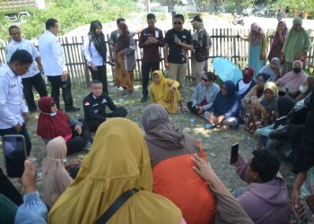 Pasca Demontrasi Aktifitas Tambang Galian C, Wali Kota Palu Temui Masyarakat Kelurahan Watusampu