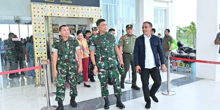 Gubernur Sulteng dan Pangdam XXIII/Palaka Wira Tiba di Morowali, Hadiri HUT ke-12 Kabupaten Morowali Utara