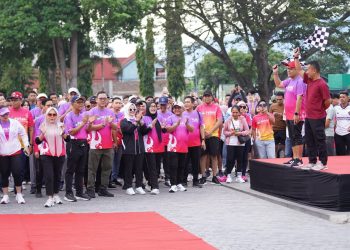 Plt. Asisten II Setda Kota Palu Hadiri Jalan Sehat FKIJK Sulteng