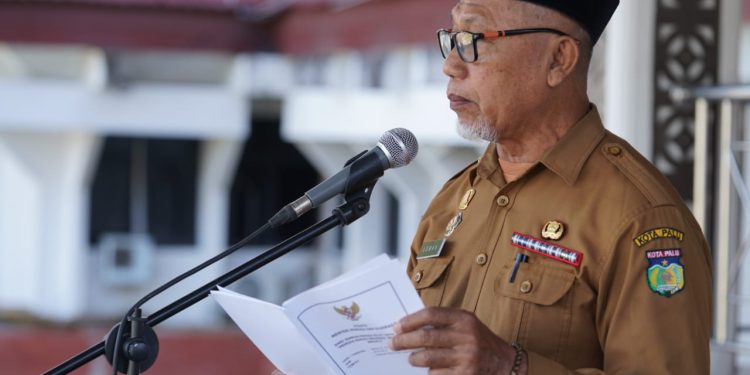 Asisten I Setda Kota Palu Pimpin Upacara Peringatan Hari Sumpah Pemuda ke-97 Tahun 2025