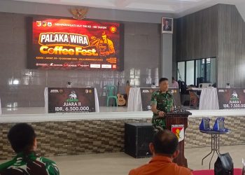 Pangdam XXIII/Palaka Wira Hadiri Pembukaan Coffee Fest 2025