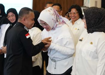 Wali Kota Secara Resmi Melantik Tim Pembina Posyandu Kota Palu Masa Bakti 2025-2030