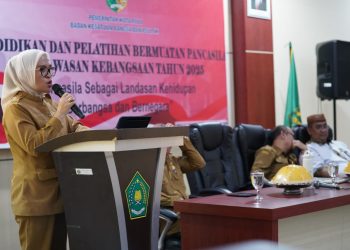 Sekda Kota Palu Secara Resmi Membuka Pendidikan dan Pelatihan Bermuatan Pancasila