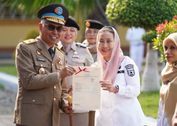 Pemkot Palu Terima Empat Sertifikat Tanah Dari Kanwil ATR/BPN Sulteng